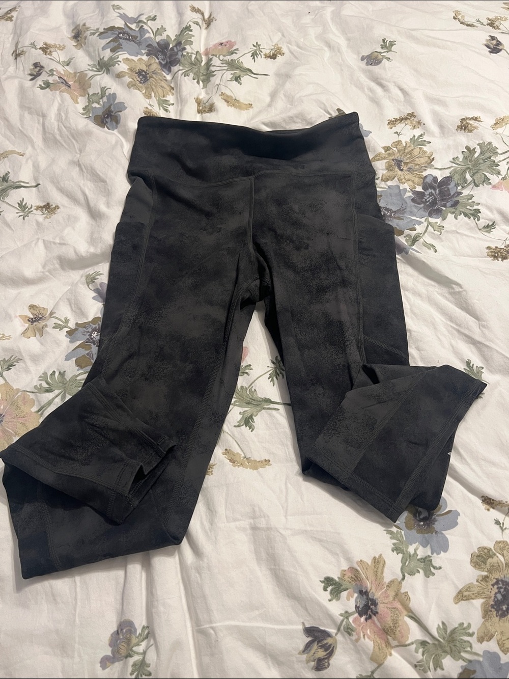 High-Waist Black Performance Leggings